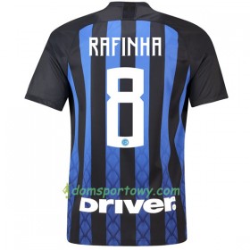Koszulka Inter Mediolan Rafinha 8 Domowe Koszulki Piłkarskie 2018-2019 Krótki Rękaw